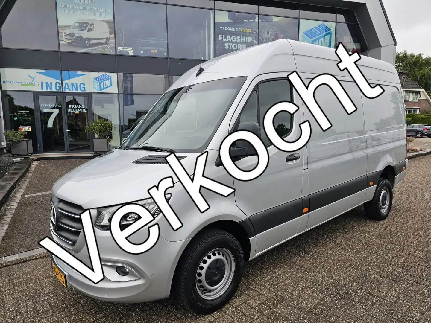Mercedes-Benz Sprinter 319 3.0 CDI L2-H2 Automaat * 3,5t trekgewicht * NA Argent - 1