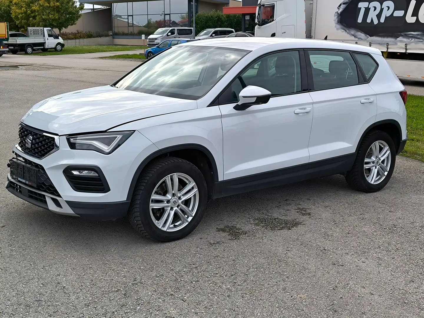 SEAT Ateca 2.0 TDI DSG 4 Motion- Unfallfahrzeug Weiß - 2