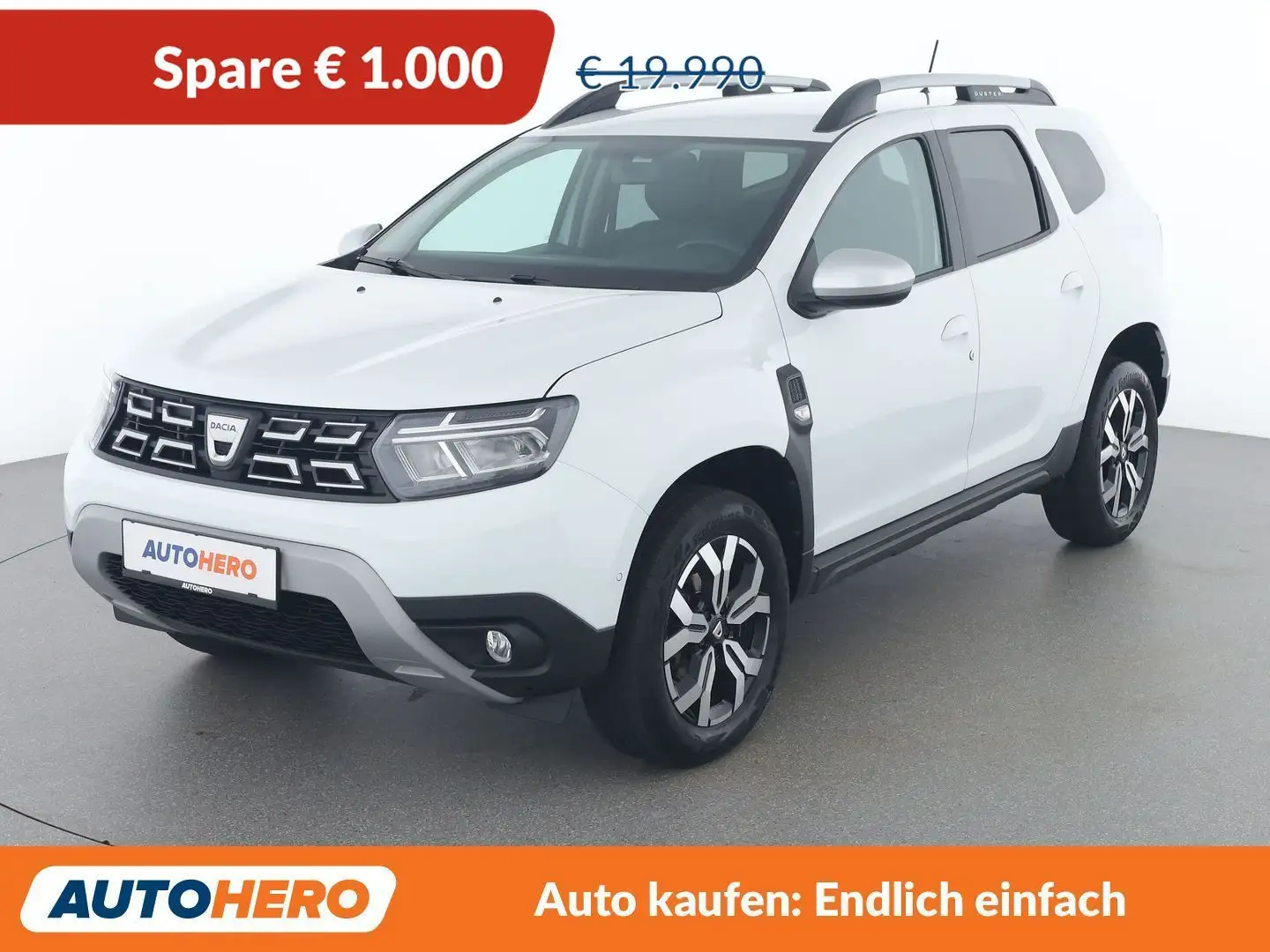 Dacia Duster 1.3 TCe Prestige Weiß - 1