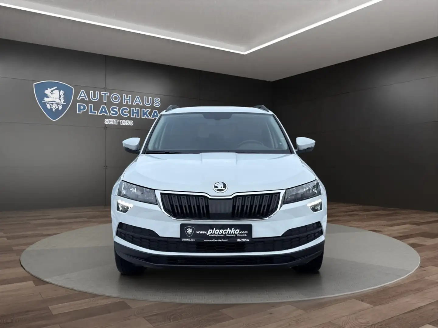 Skoda Karoq 2.0 TDI Style AHK+STANDHZ+APP+NAVI+PDC Klima Navi Weiß - 2