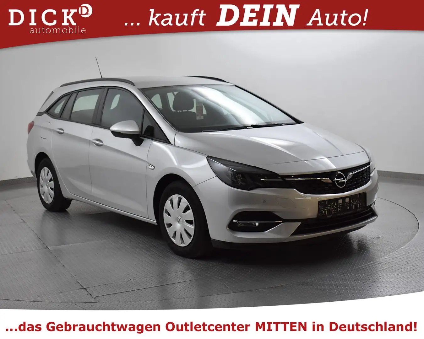 Opel Astra K ST 1.5d Busin NAVI+LED+KAMER+TEMP+PDC+MF Silber - 1