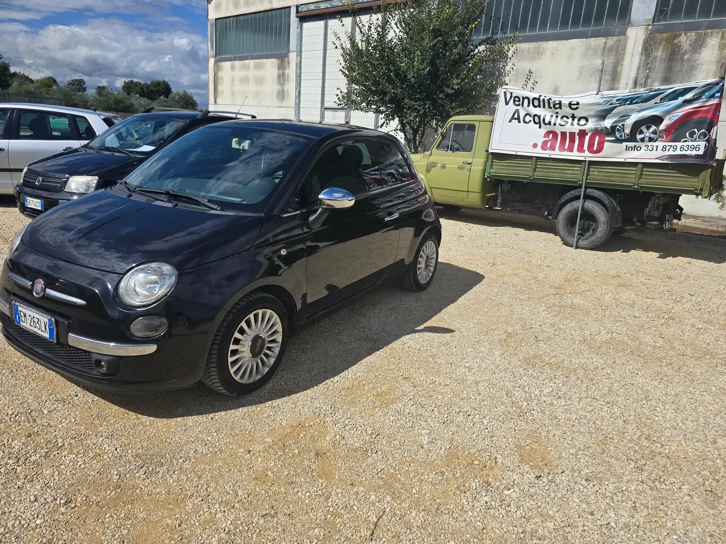 Fiat 500 500 III 1.2 Lounge 69cv GPL Nero - 2