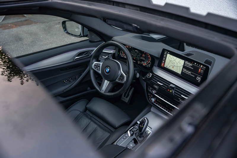 BMW 545 e xDrive M-SPORT/LASER/OPENDAK/HUD/H&K/360°/ACC/AMBIENTE/19" — photo 13