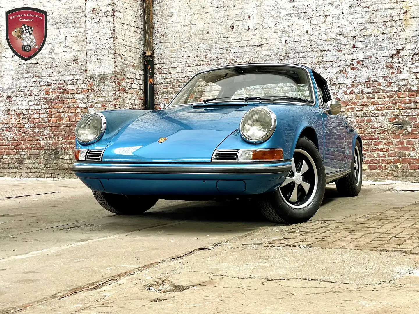 Porsche 911 911 S 2.2 Targa Blau - 1