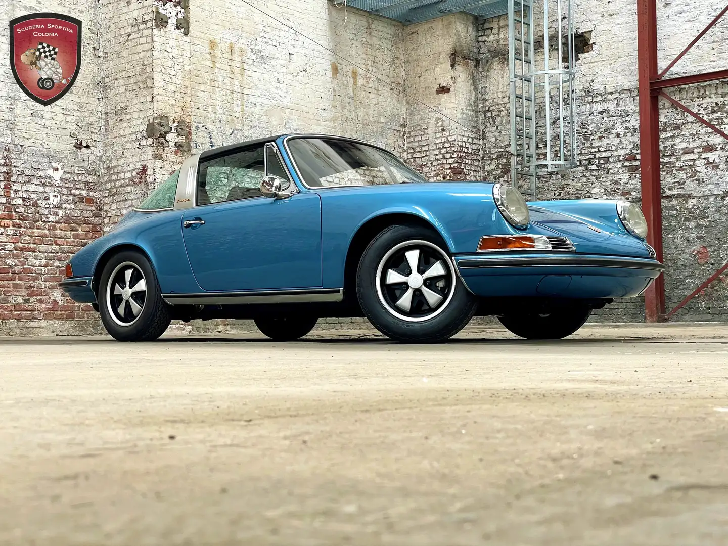 Porsche 911 911 S 2.2 Targa Blau - 2
