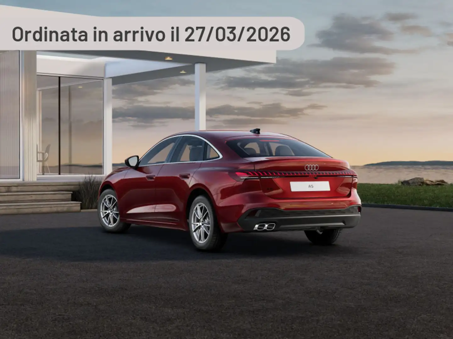Audi A5 TDI 150 kW mHEV+ S tronic quattro Business Argento - 1