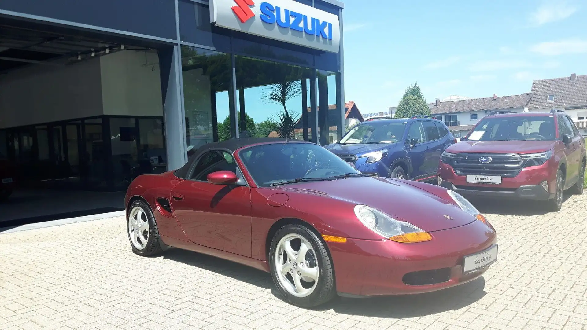 Porsche Boxster 986 Cabrio Rot - 2