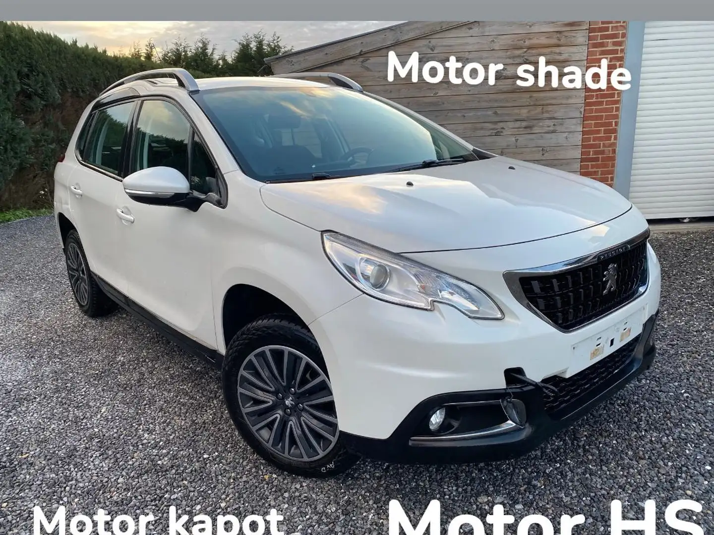 Peugeot 2008 1.6 BlueHDi Euro6B MOTOR HS Wit - 1