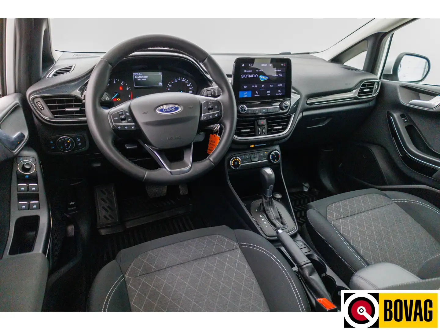 Ford Fiesta 1.0 EcoBoost Hybrid Active X Automaat, Climate con Grijs - 2