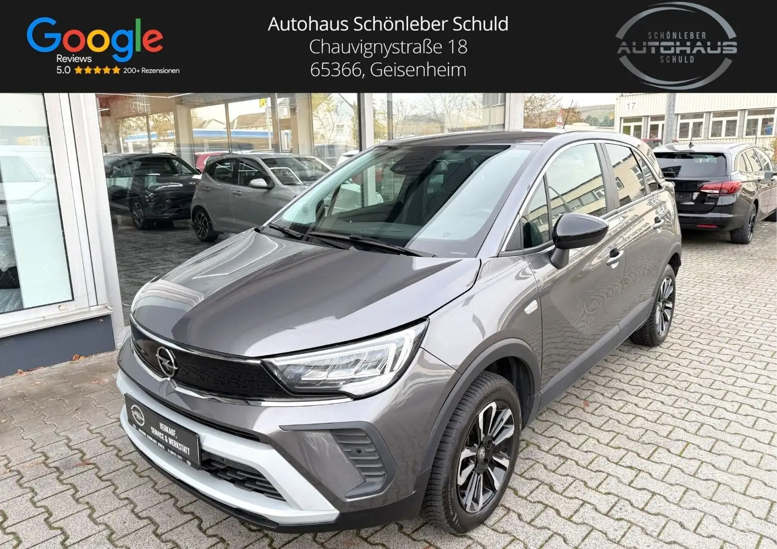 Opel Crossland X Crossland Elegance *AUTOM*NAVI*LED*SITZH*KAMERA* Grau - 1