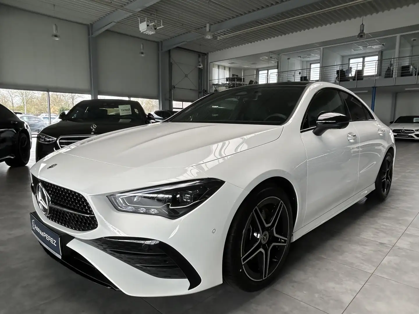 Mercedes-Benz CLA 250 4M AMG PREMIUM PLUS-PANORAMA-STANDHEIZUN Blanco - 2