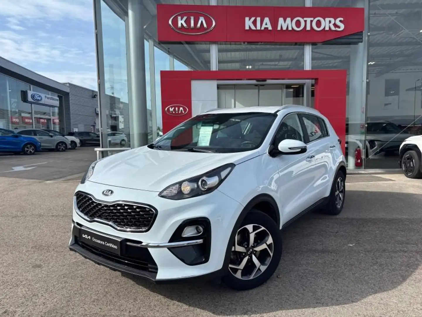 Kia Sportage 1.6 CRDi 115ch ISG Active 4x2 Wit - 1