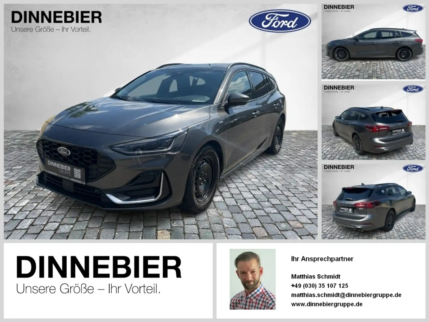 Ford Focus ST-Line Vignale LED+Kamera+Winterpaket Grau - 1