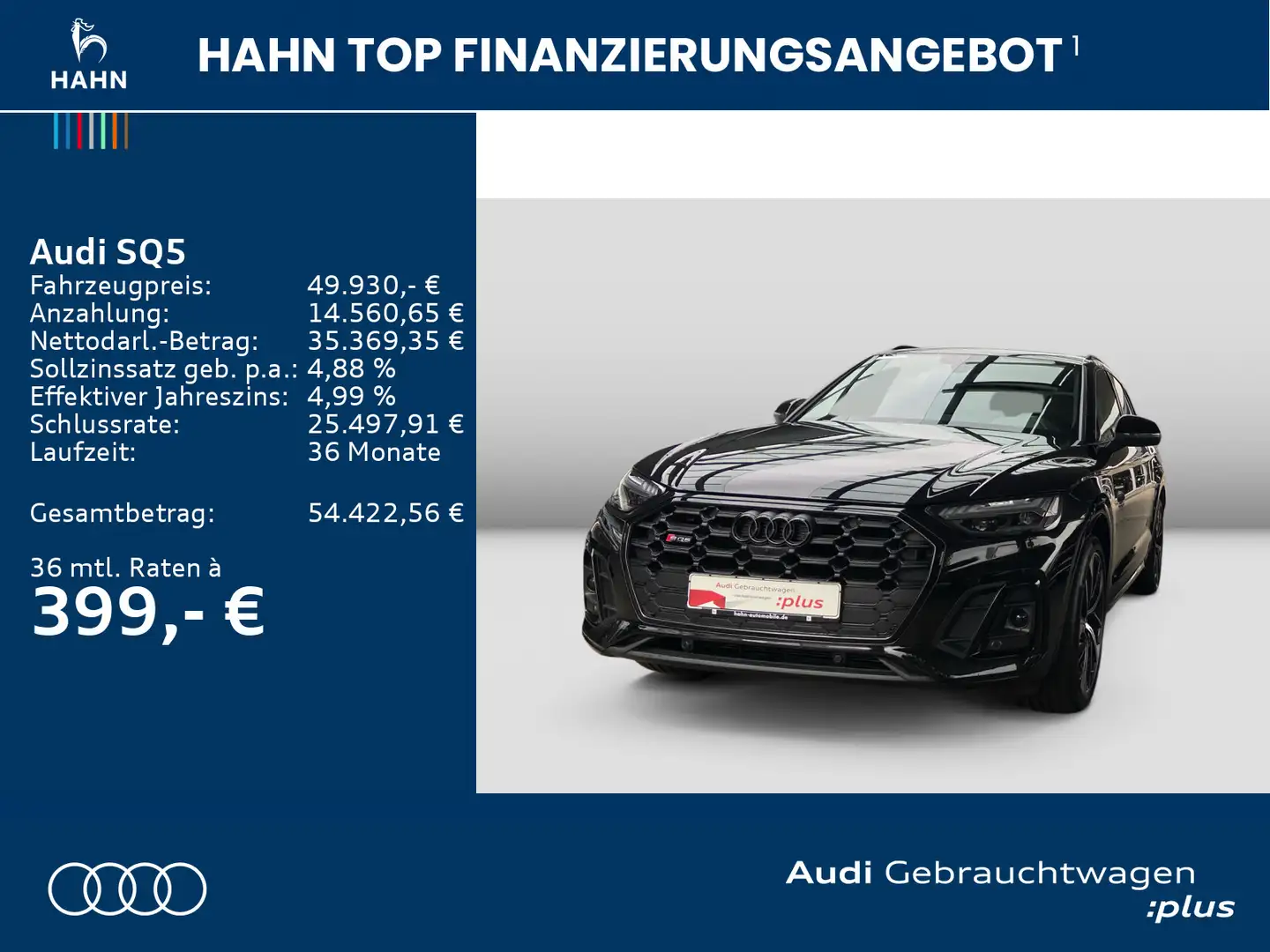 Audi SQ5 TDI quattro S-tronic Pano Matrix 360 Virtual Schwarz - 2