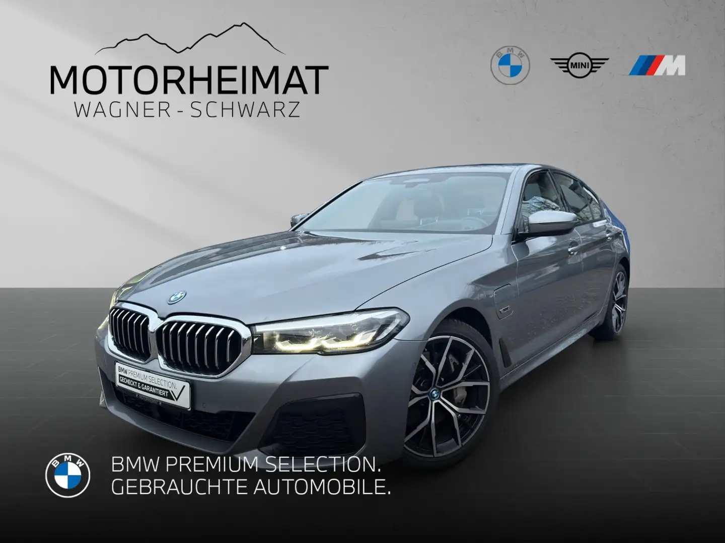 BMW 545 e xDrive Limousine M Sportpaket AHK ACC LiveCockpi Gris - 1