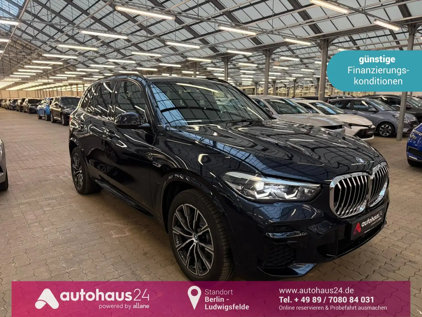 BMW X5 xDrive45e M Sport AHK|Navi|LED Schwarz - 1