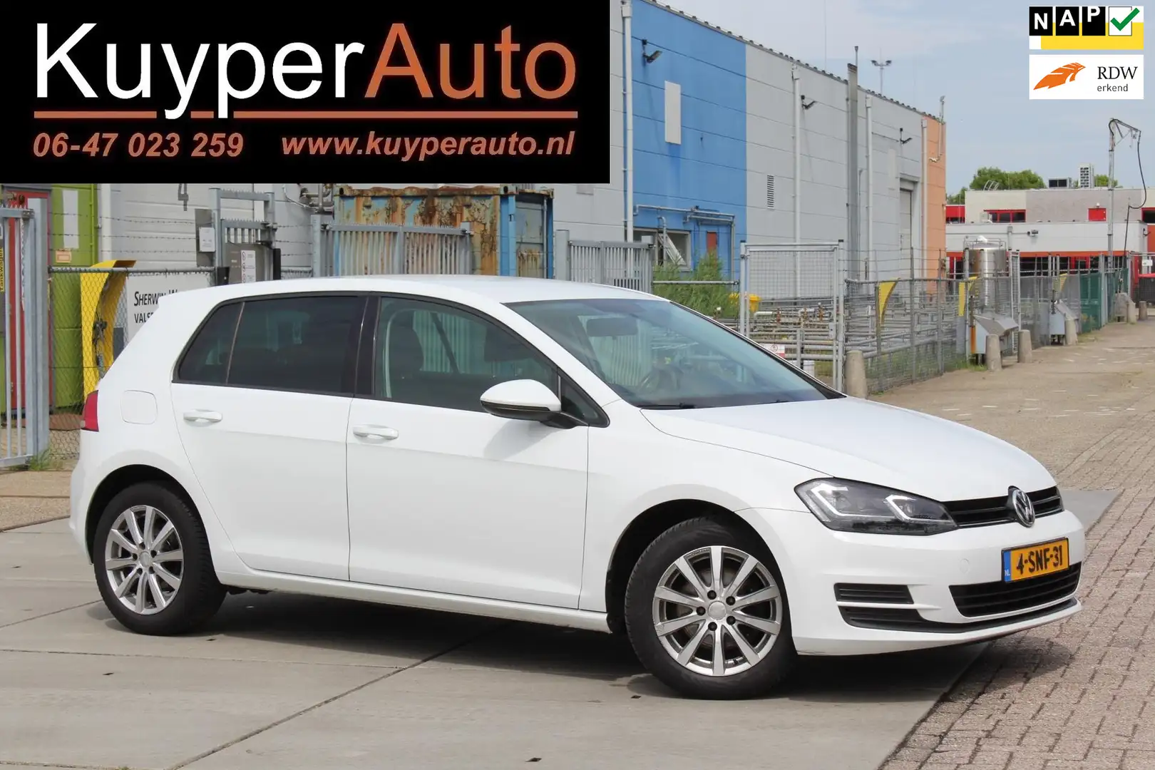 Volkswagen Golf 1.2 TSI Trendline blue motion NAP CAR PLAY MULTIME Blanc - 1