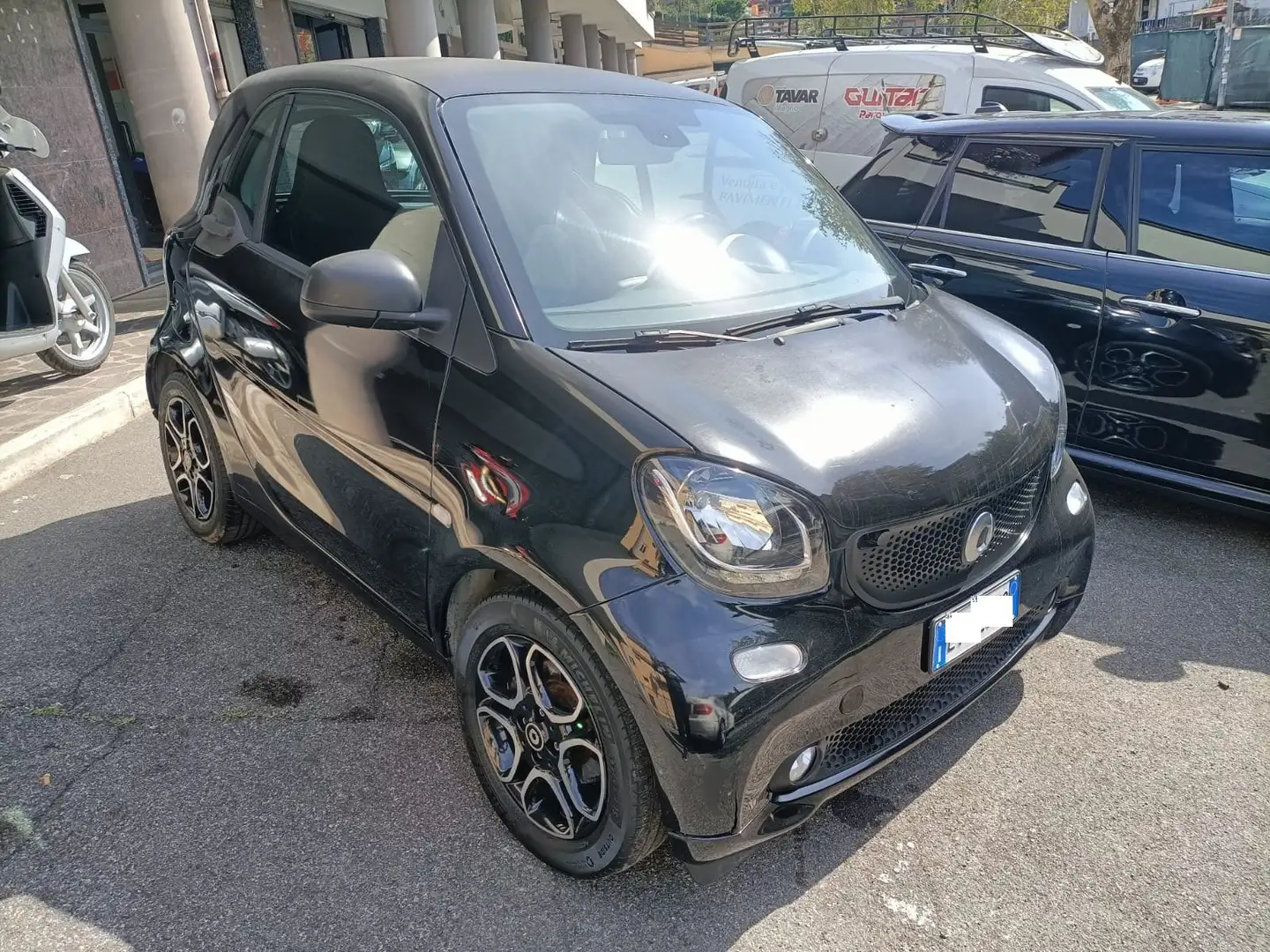 smart forTwo 1.0 BENZINA *NEOPATENTATI* RATE / PERMUTE Noir - 2