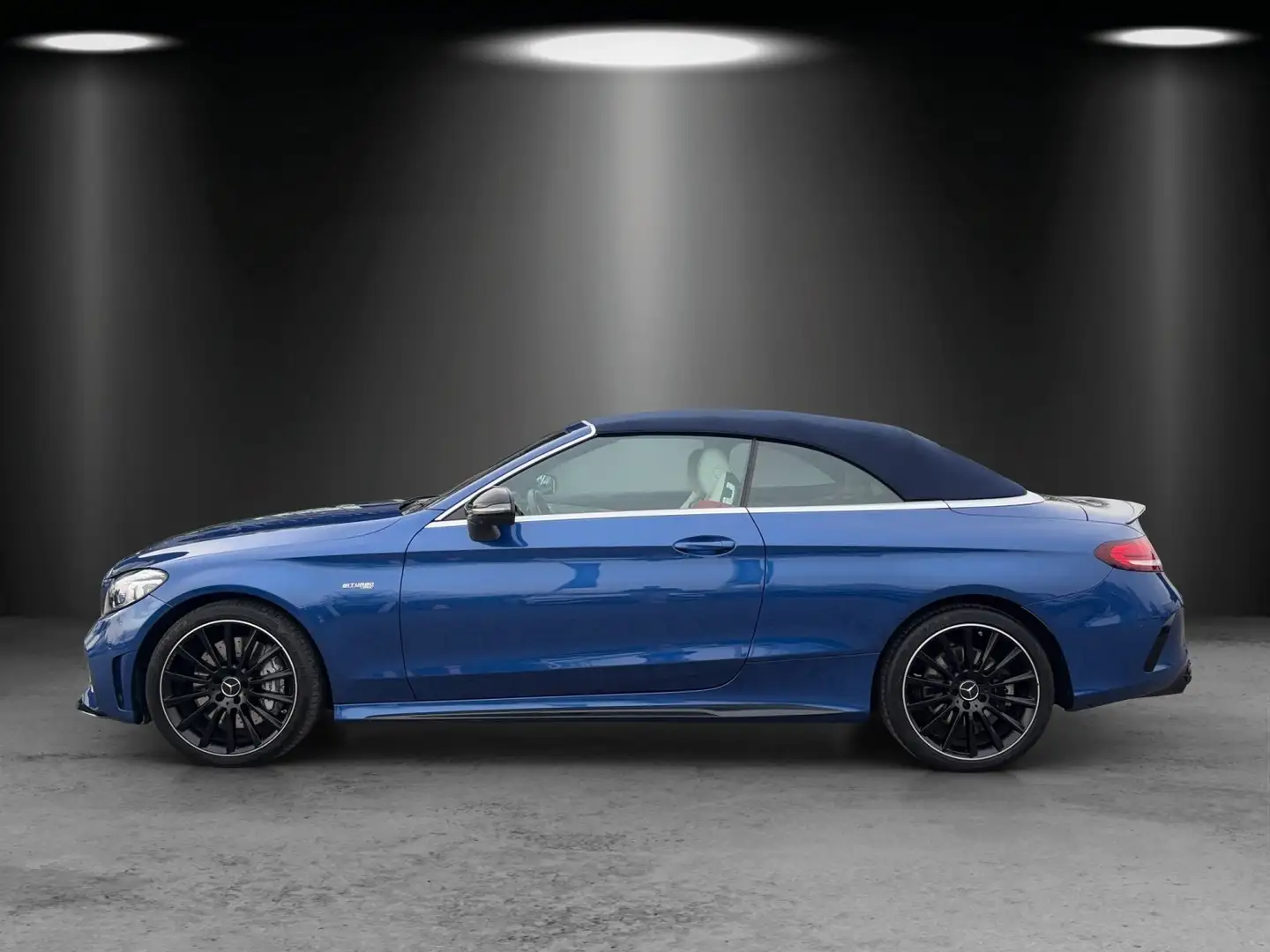 Mercedes-Benz C 43 AMG DISTRO Memo AIRSCARF Optik AHK Perf.AGA Kék - 2