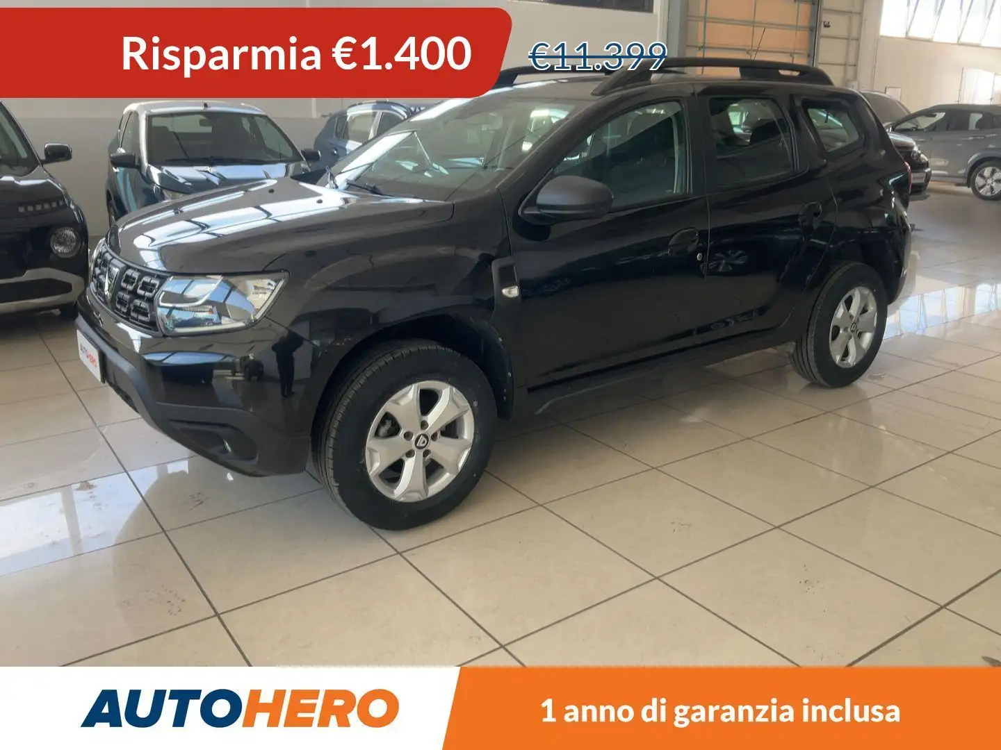 Dacia Duster 1.5 dCi Comfort 110 CV Černá - 1