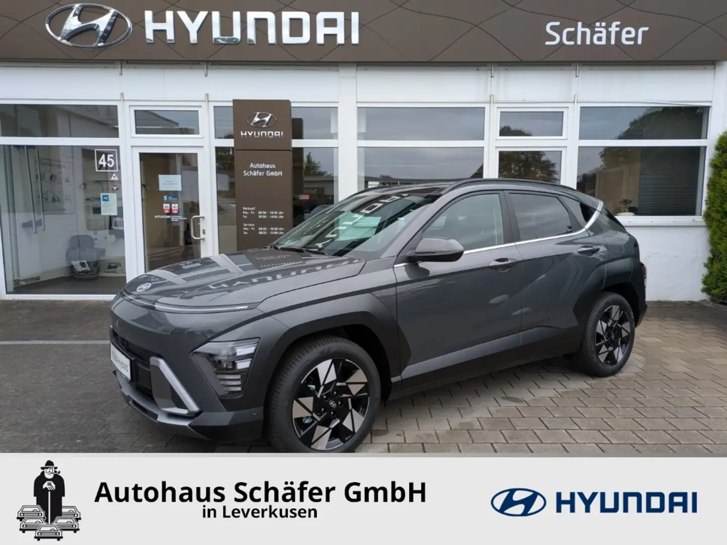 Hyundai KONA Hybrid SX2 (MY25) PRIME 1.6 T-GDI 6-DCT Glas-Schie Gris - 1