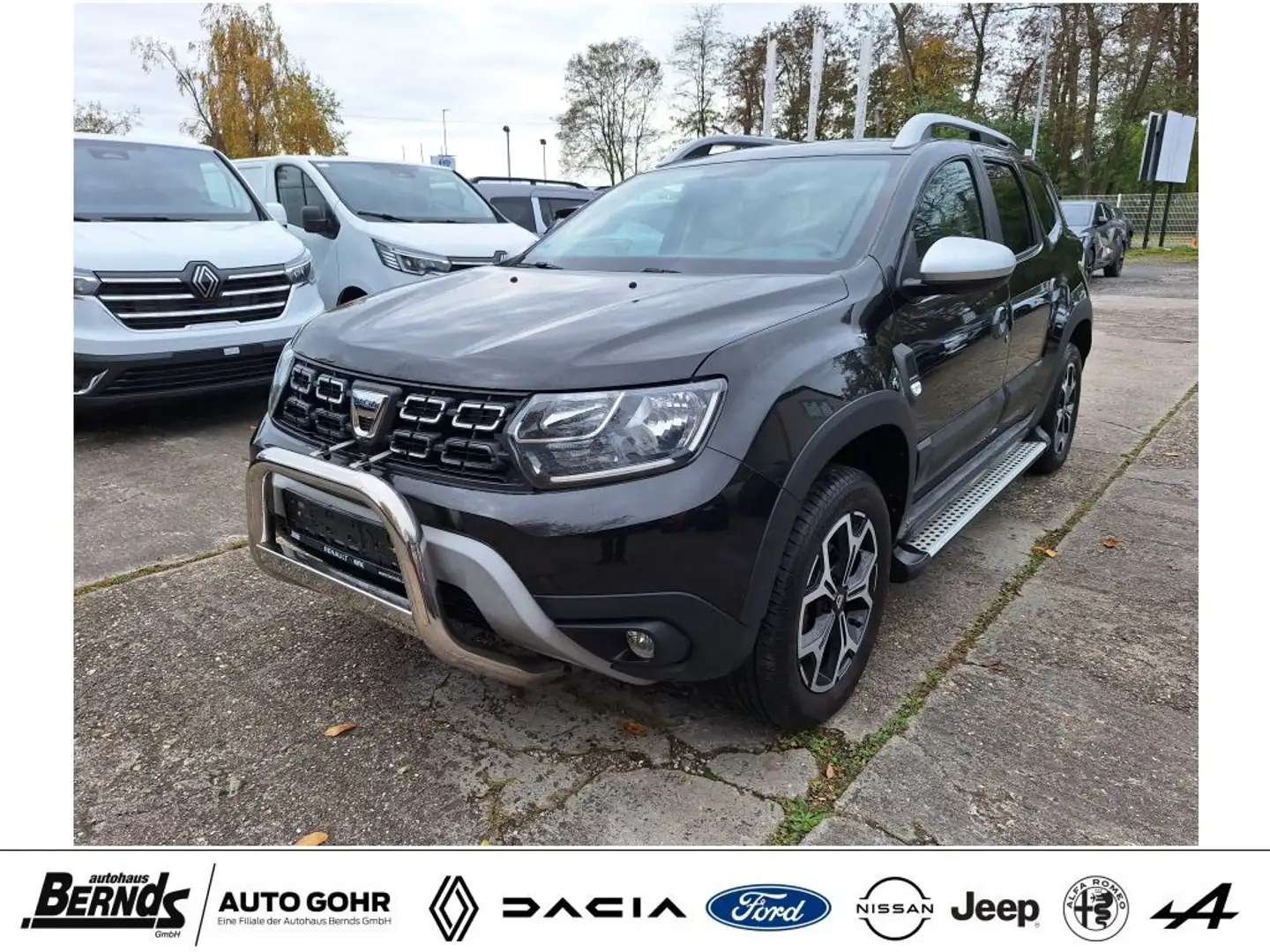Dacia Duster TCe 130 2WD GPF Prestige - Offroad-Paket, AHK, SHZ Nero - 1