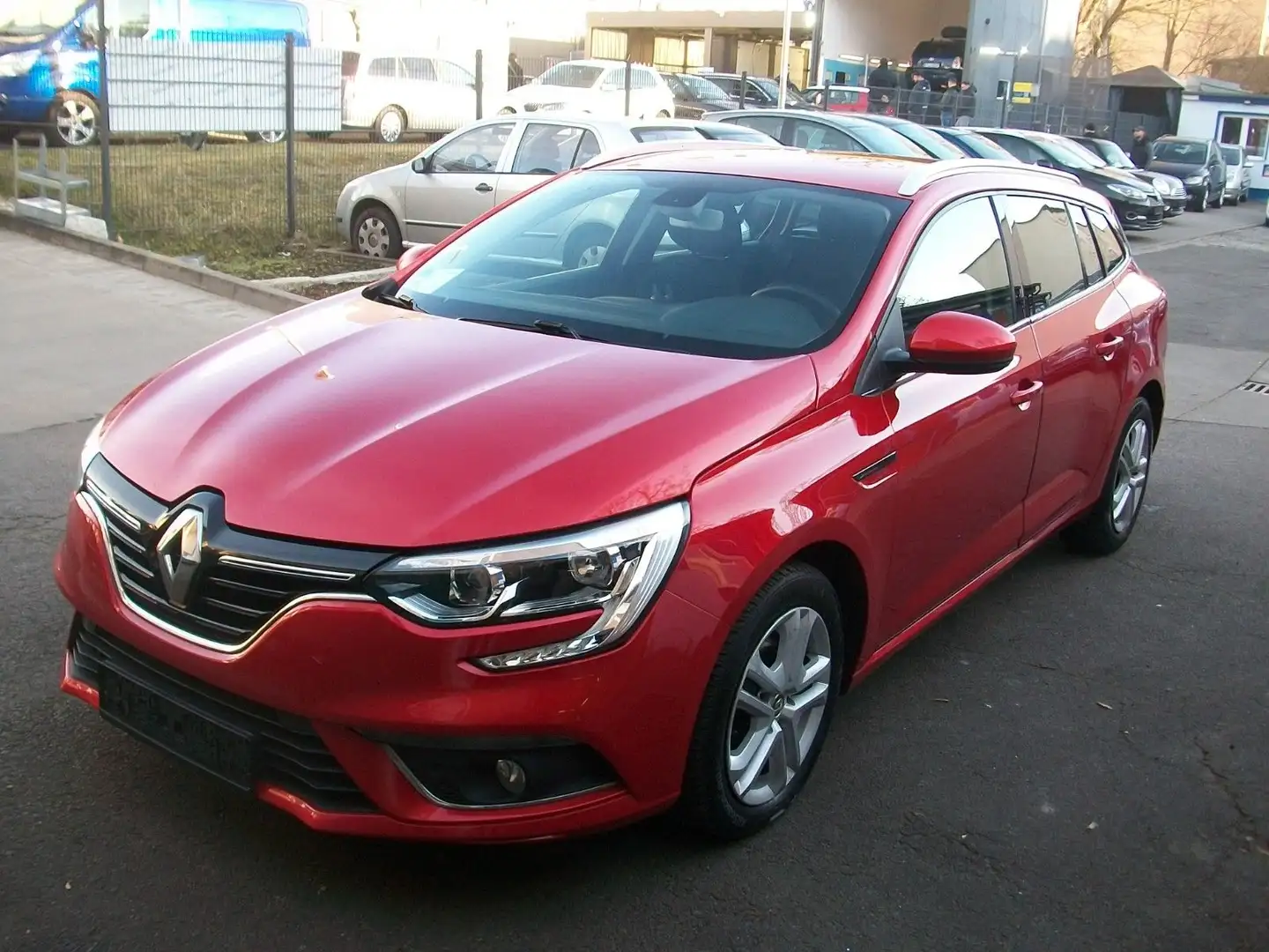 Renault Megane Grandtour Business Edition*Aut*Navi*AHK* Roşu - 1