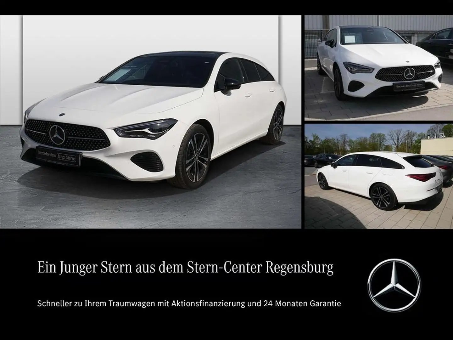 Mercedes-Benz CLA 180 d PROGRESSIVE+PANO+AHK+++ Blanc - 1