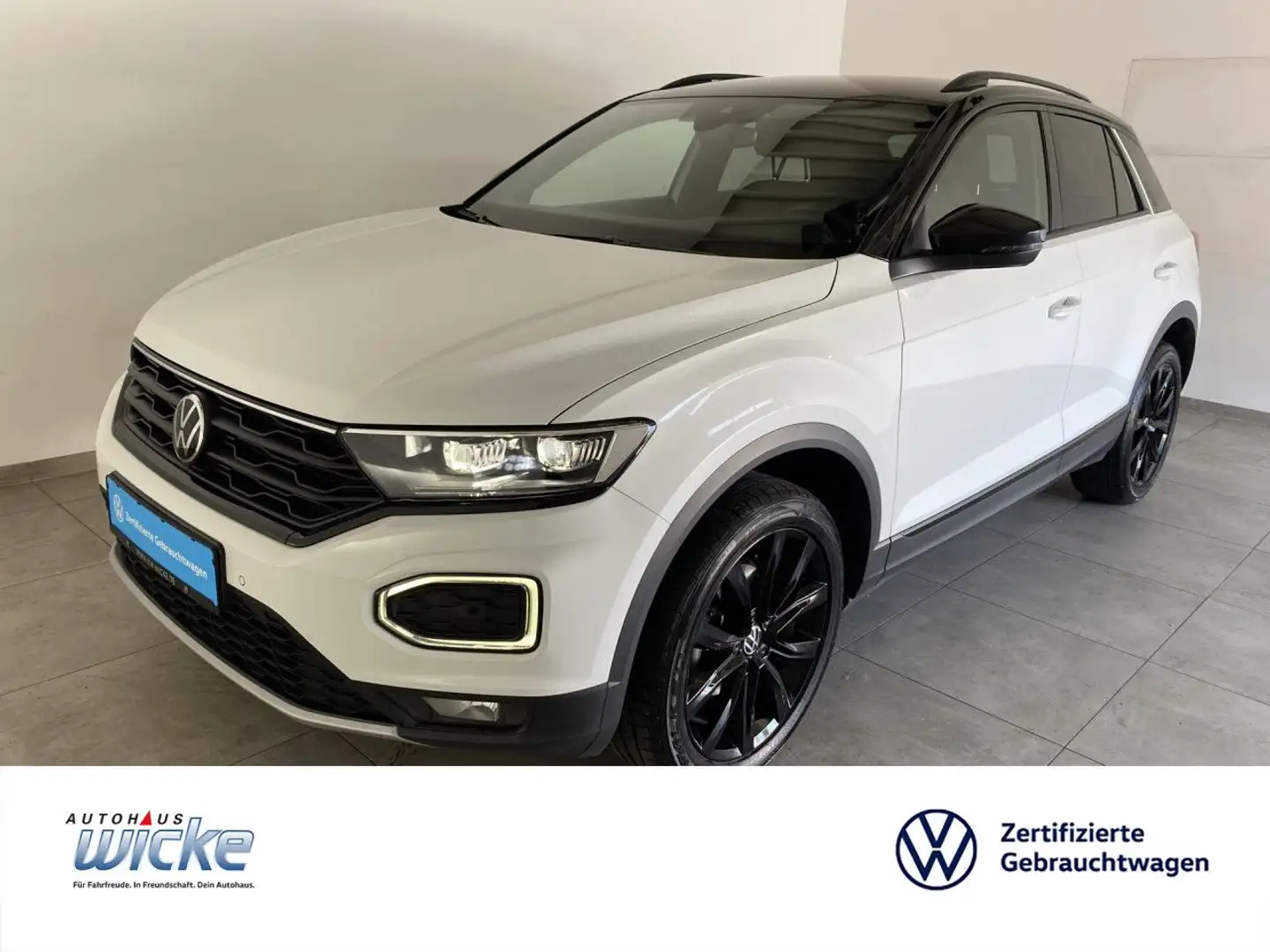 Volkswagen T-Roc 1.5 TSI Style NAVI KLIMA LED PDC TELEFON Biały - 1