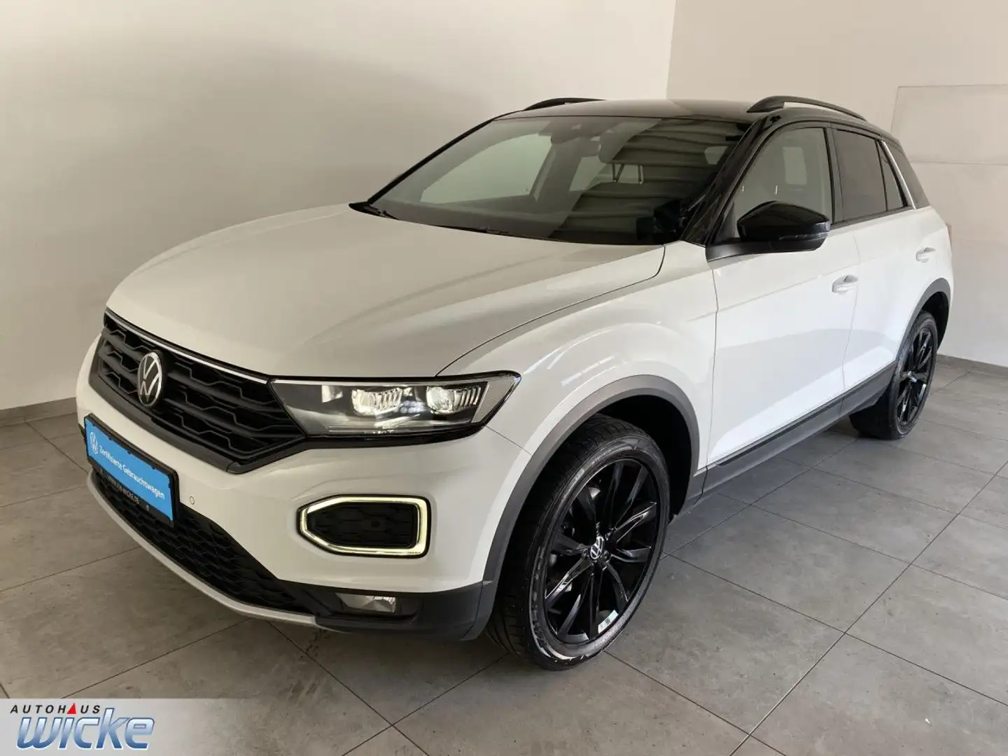 Volkswagen T-Roc 1.5 TSI Style NAVI KLIMA LED PDC TELEFON Biały - 2