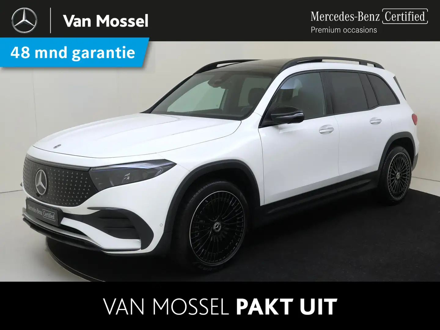 Mercedes-Benz EQB 300 4MATIC AMG Line 67 kWh / Panoramadak/ Night/ 20 in Wit - 1