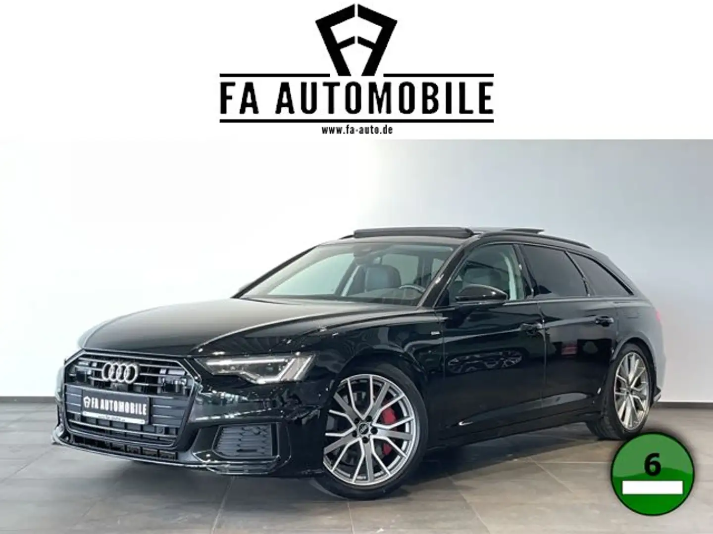 Audi A6 55 e 2x S Line Black Pano Matrix B&O 360" 20" Schwarz - 1
