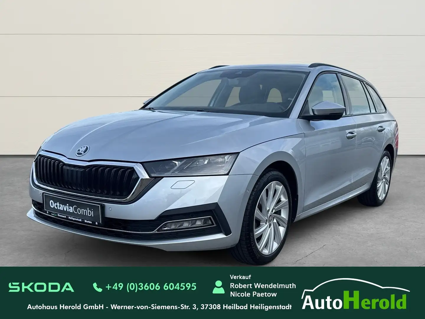 Skoda Octavia Combi "First Edition", NAVI, LED Silber - 1