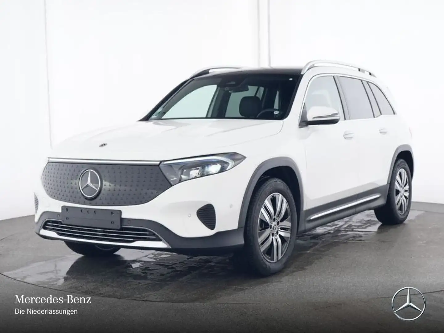 Mercedes-Benz EQB 300 4M PROG+PLUS-PAKET+PANO+KAMERA+MEMORY+SPUR Белый - 2