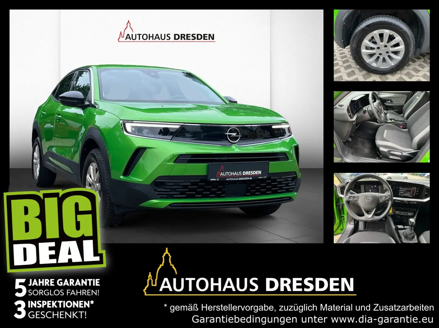 Opel Mokka 1.2 Turbo Edition FLA LM KAM LED PDC Groen - 1