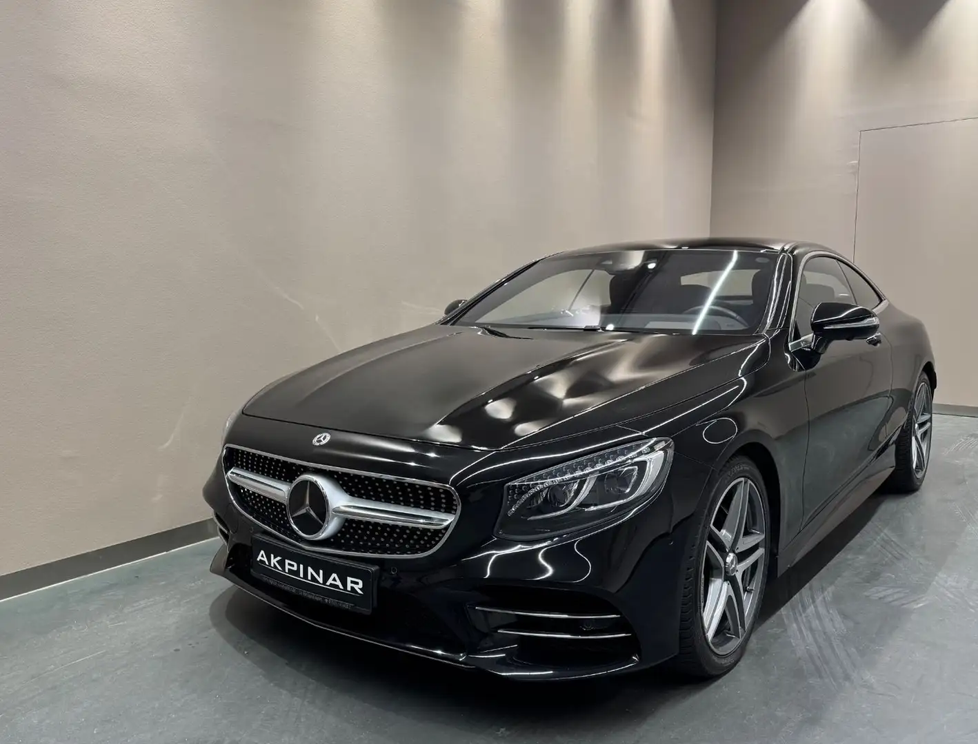 Mercedes-Benz S 560 S560 Coupe AMG LINE *GLASDACH*BURMESTER*360°* Negru - 2