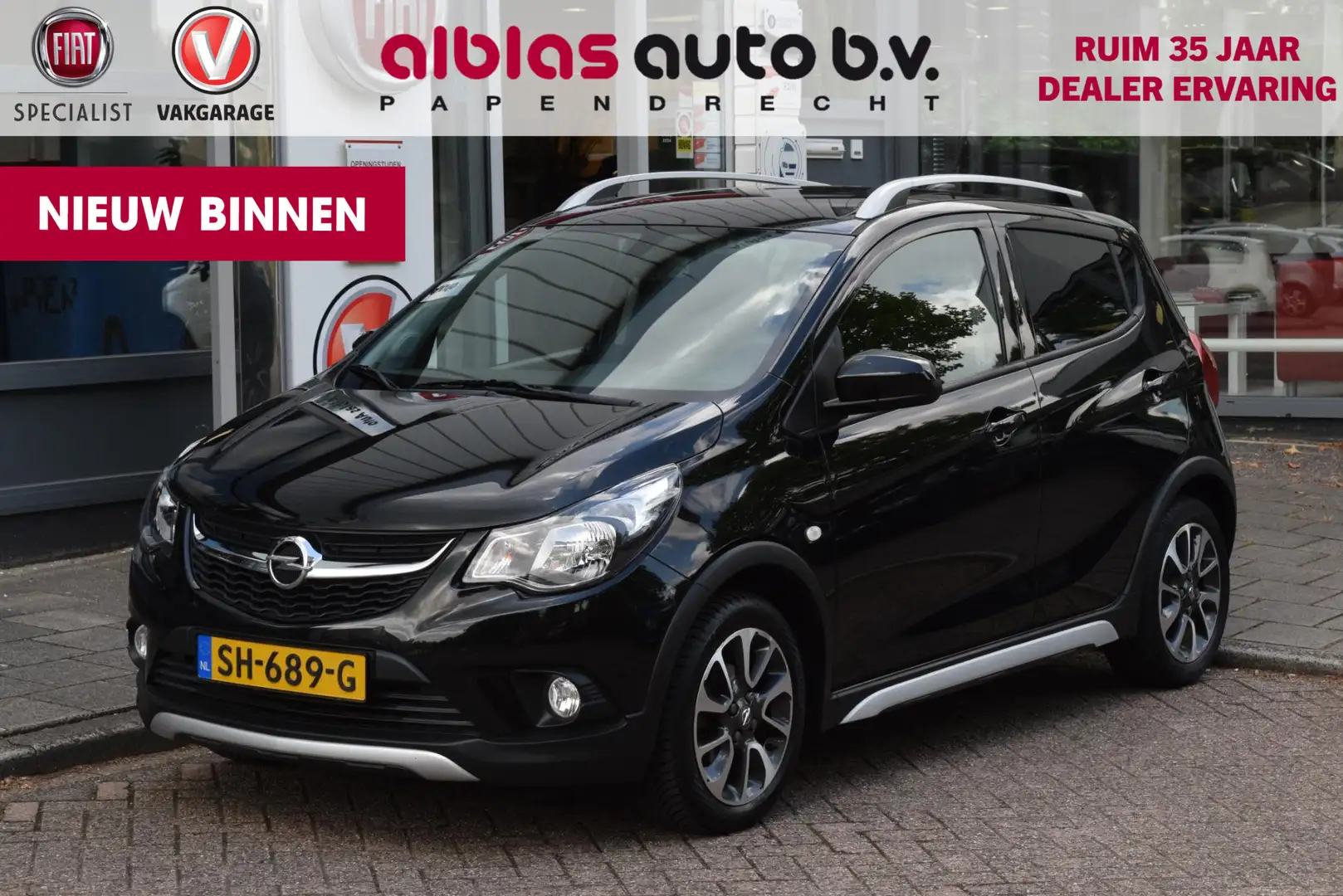 Opel Karl 1.0 Rocks Online Edition Zwart - 1