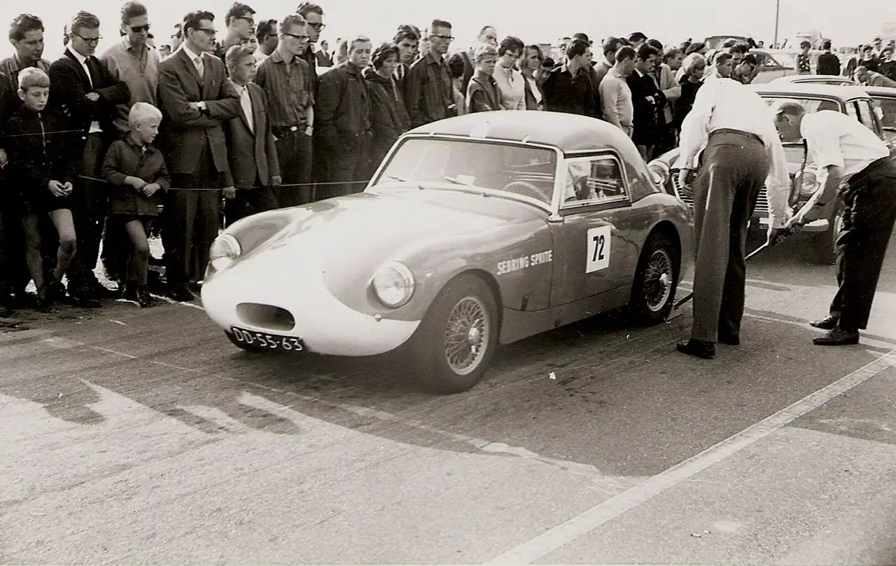 Austin-Healey Speedwell Sebring Sprite MkI - ex. Tonio Hildebran, foto 11