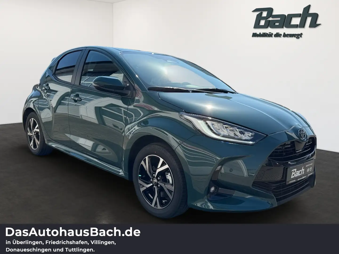 Toyota Yaris - 1.5 l Hybrid Teamplayer ACC+LED+SHZ+LM Grün - 2