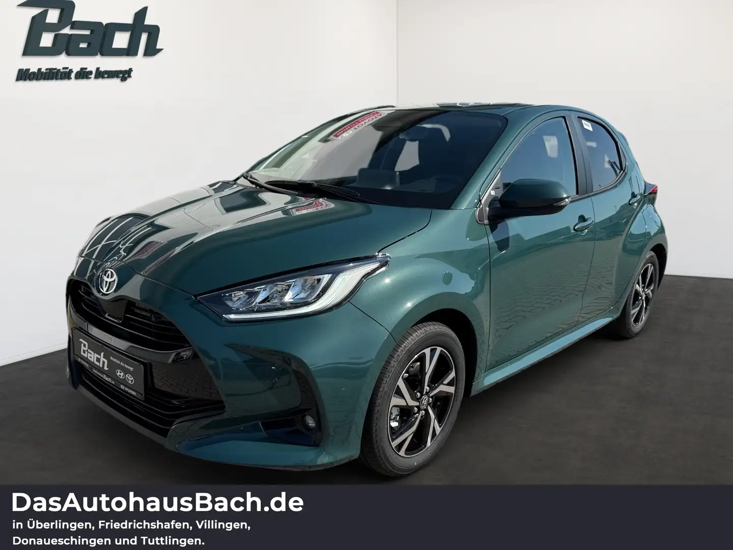 Toyota Yaris - 1.5 l Hybrid Teamplayer ACC+LED+SHZ+LM Grün - 1