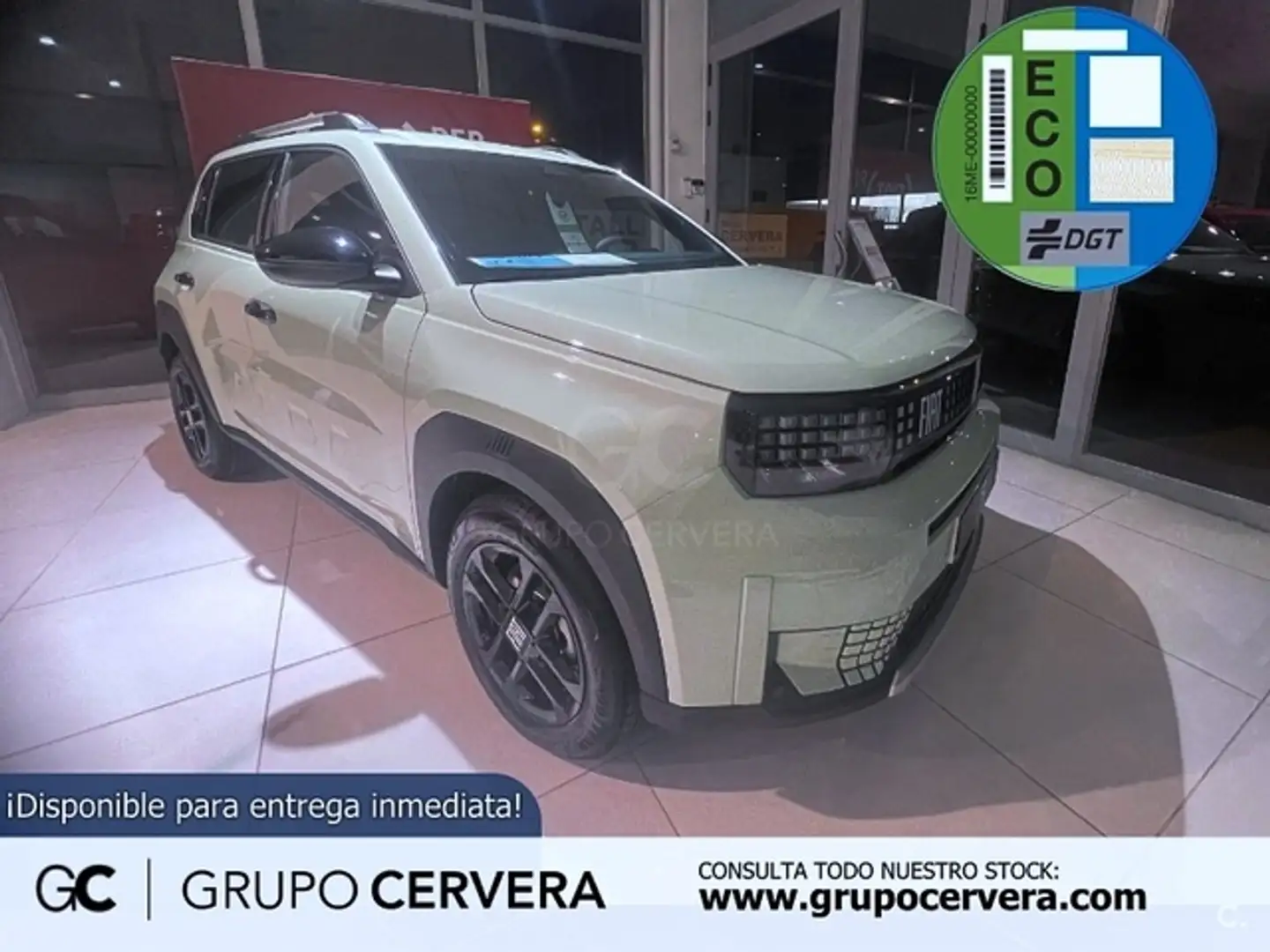 Fiat Grande Panda 1.2 MHEV Icon 81KW Grün - 1