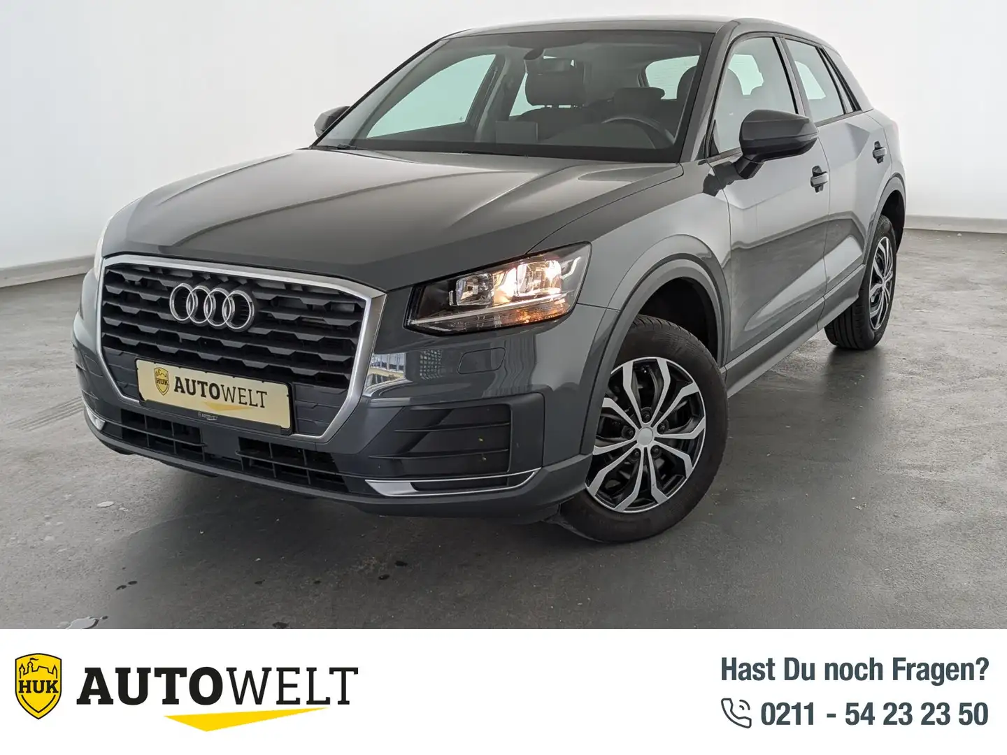 Audi Q2 Q2 1.5 35 TFSI basis EURO 6d-TEMP AHK+PDC+KLIMA+ Gris - 1