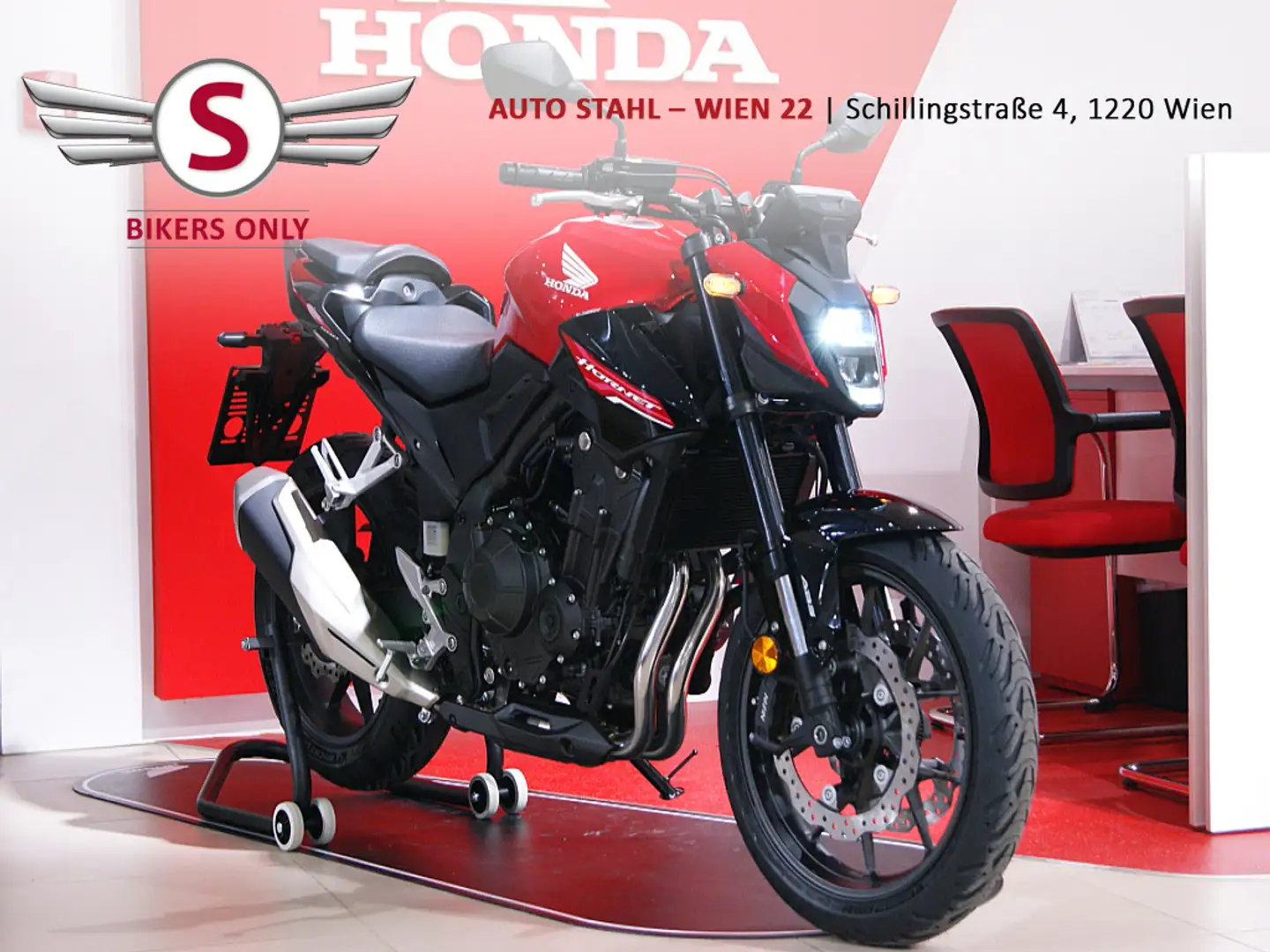 Honda CB 500 Hornet 2024 Modell Rot - 1