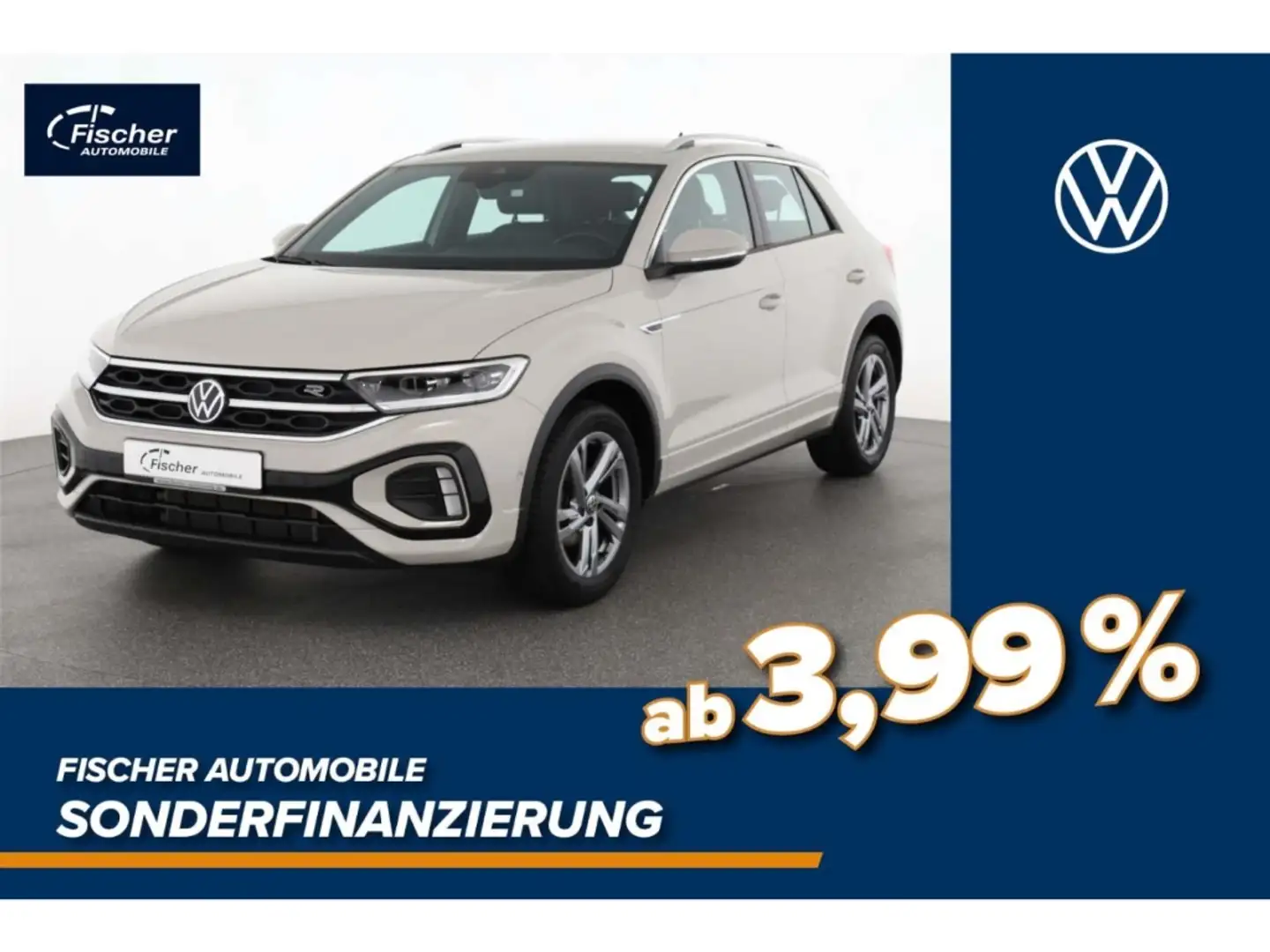 Volkswagen T-Roc 1.0 TSI R-Line 6-Gg. LED/DC/ACC/PDC/Sitzhz. Grau - 1