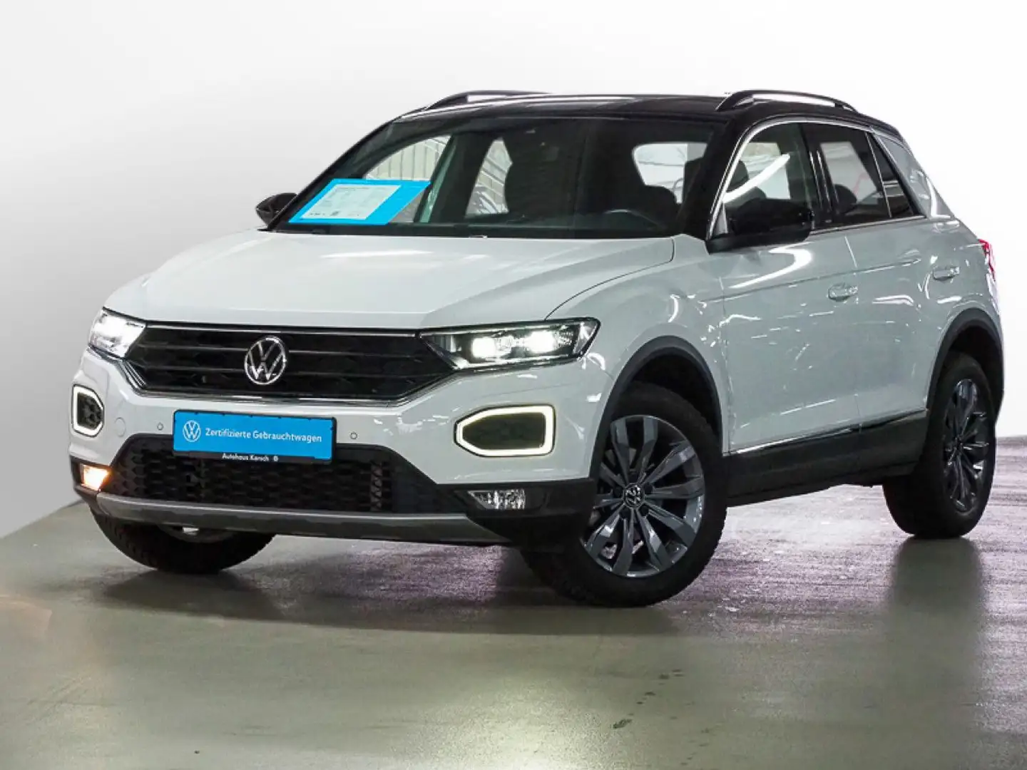 Volkswagen T-Roc 1.5 TSI DSG Sport NAVI, PDC, SH Bluetooth Weiß - 2