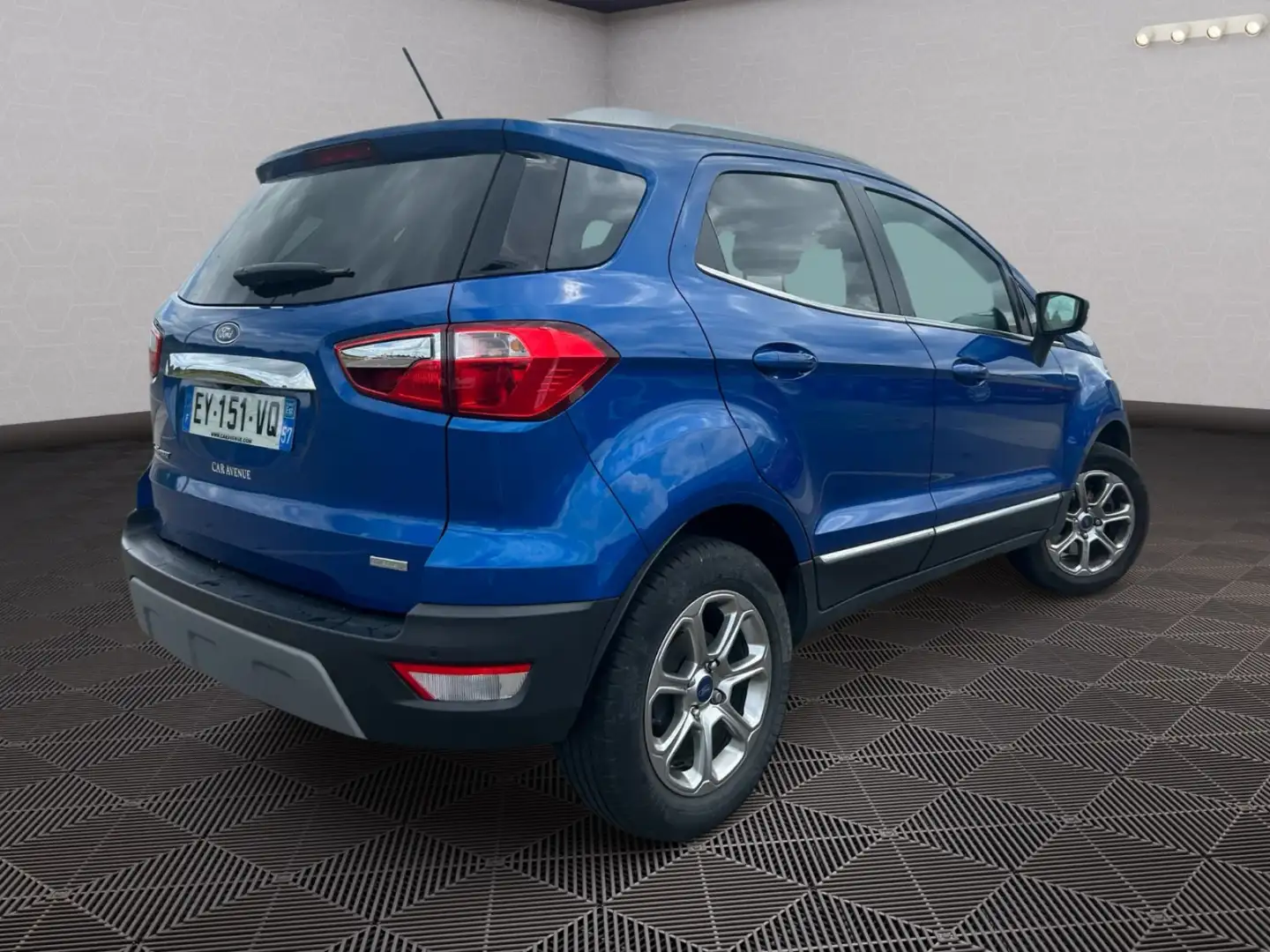 Ford EcoSport Titanium Bleu - 2