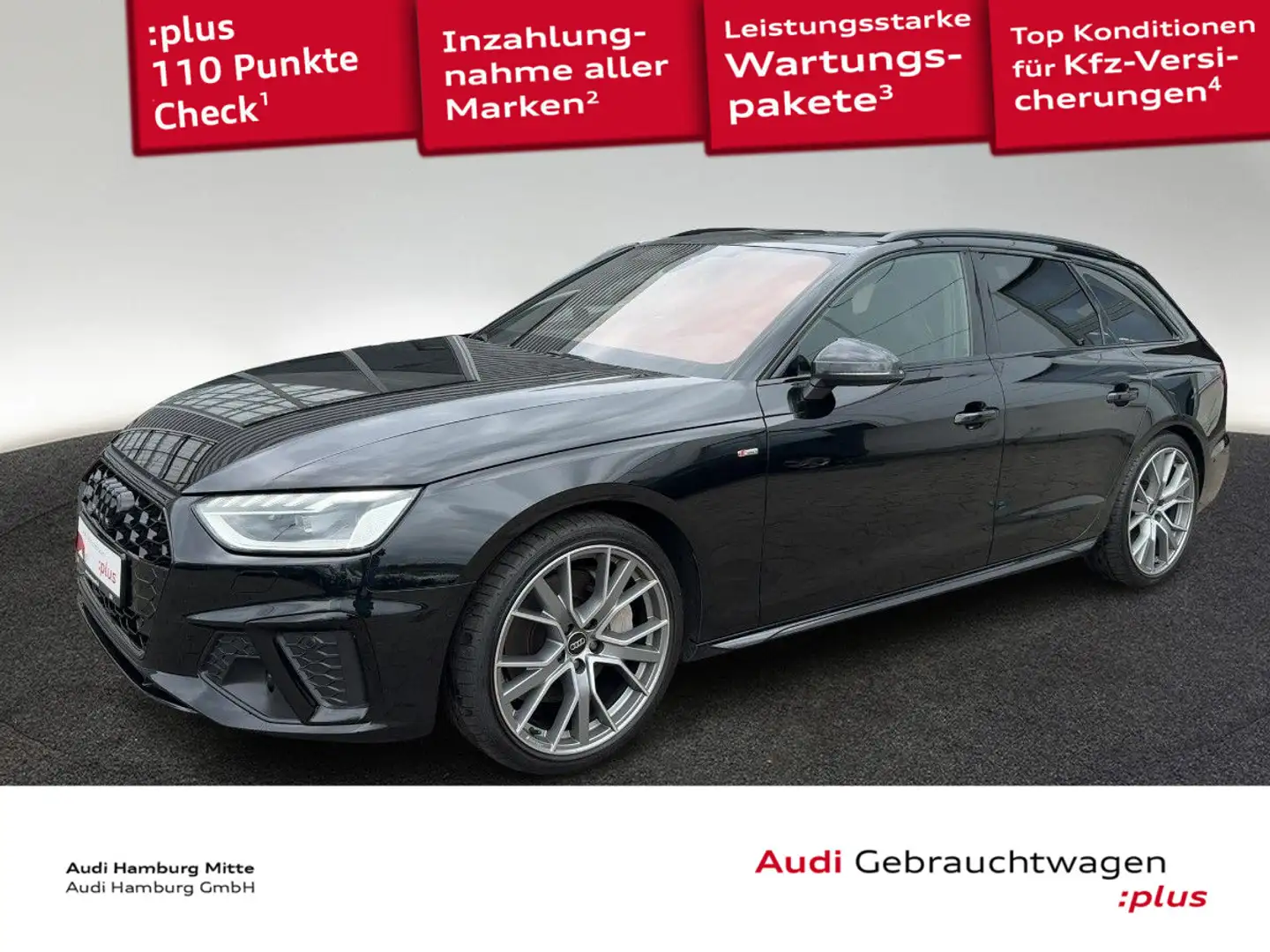Audi A4 45 TFSI S line quattro S tronic Matrix Negro - 1