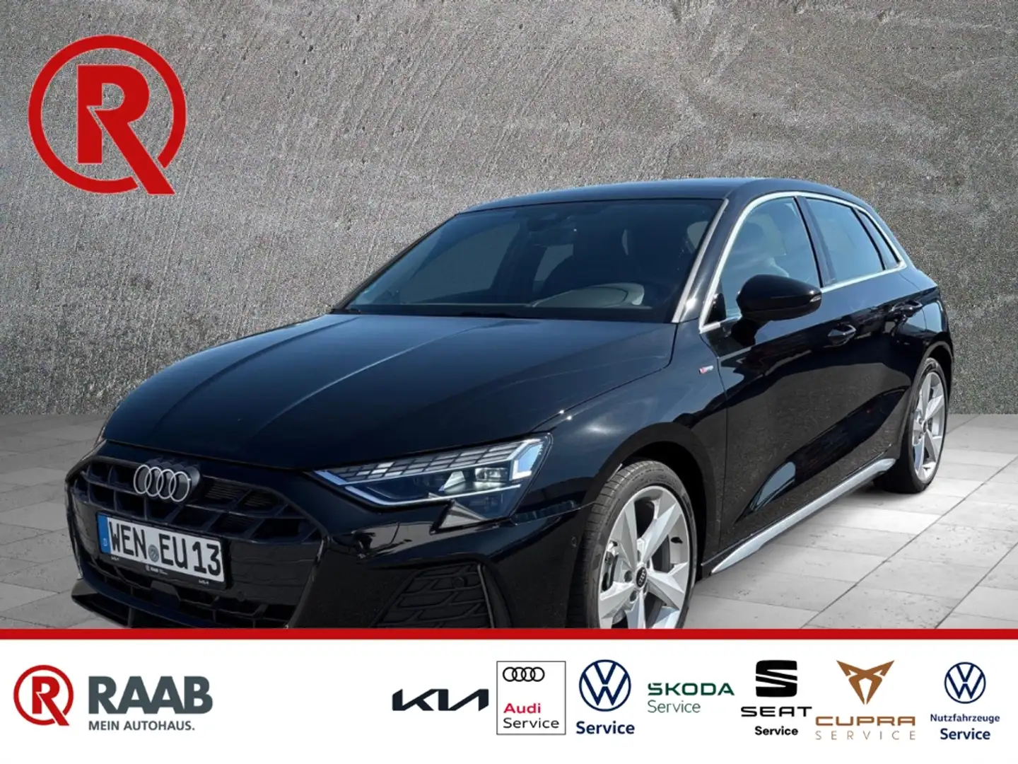 Audi A3 Sportback 35 TFSI S line 1.5 MHEV Soundsystem PANO Schwarz - 1