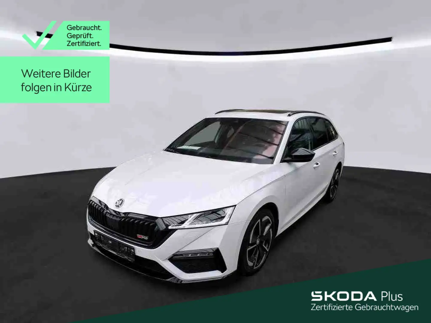 Skoda Octavia RS Combi 2.0 TDI*NAVI*PANO*HUD*CANTON*AC Weiß - 1