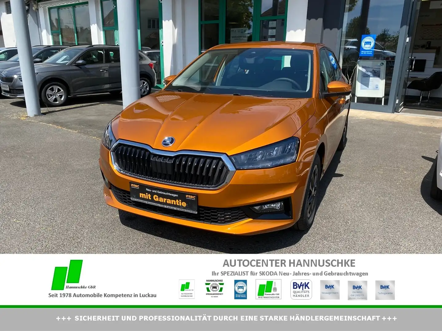 Skoda Fabia 1.0 MPI Style 5J.GAR/LED/SMART/SH/EPH/GRA Arancione - 1